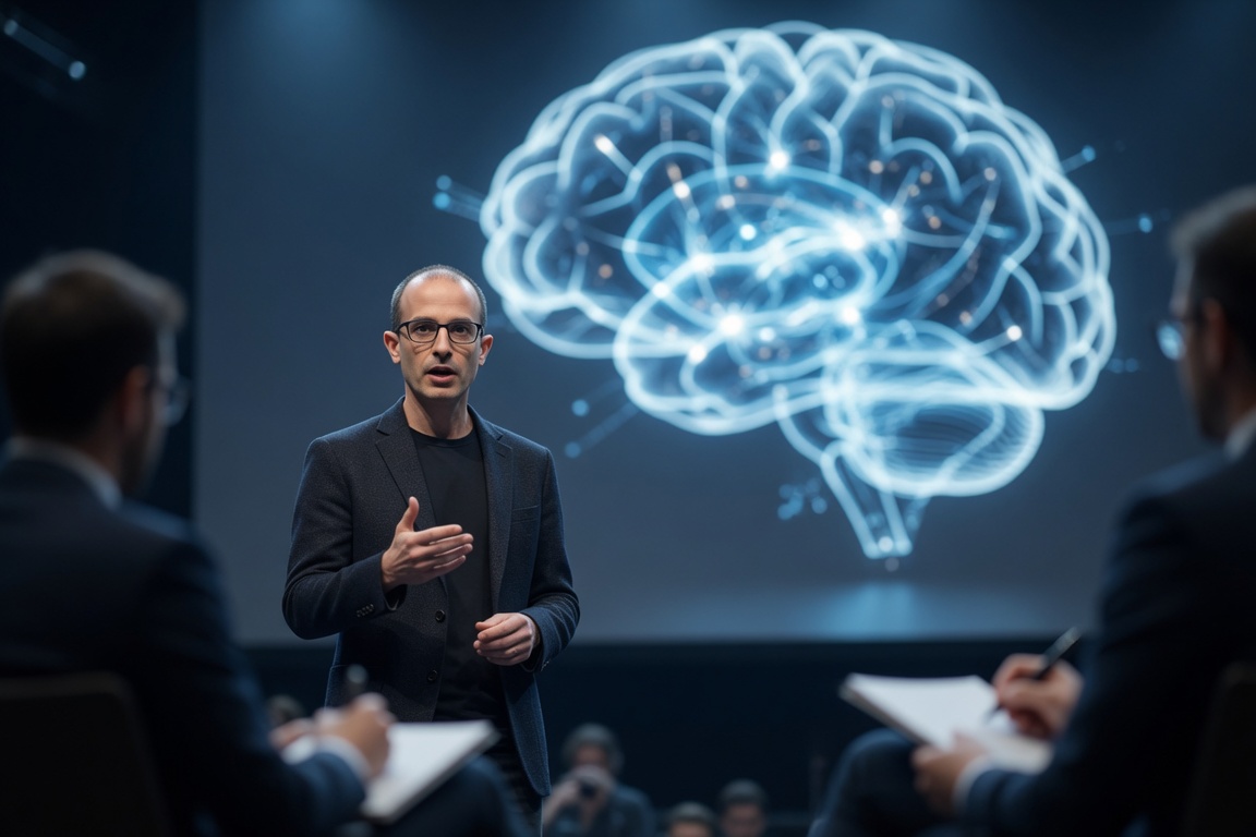 Yuval Noah Harari advierte que la IA podría convertirse en una "psicópata manipuladora"